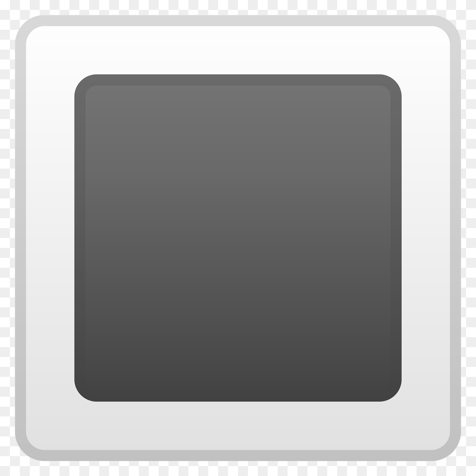 White Square Button Emoji Clipart, Home Decor, Electronics, Screen, Computer Hardware Png