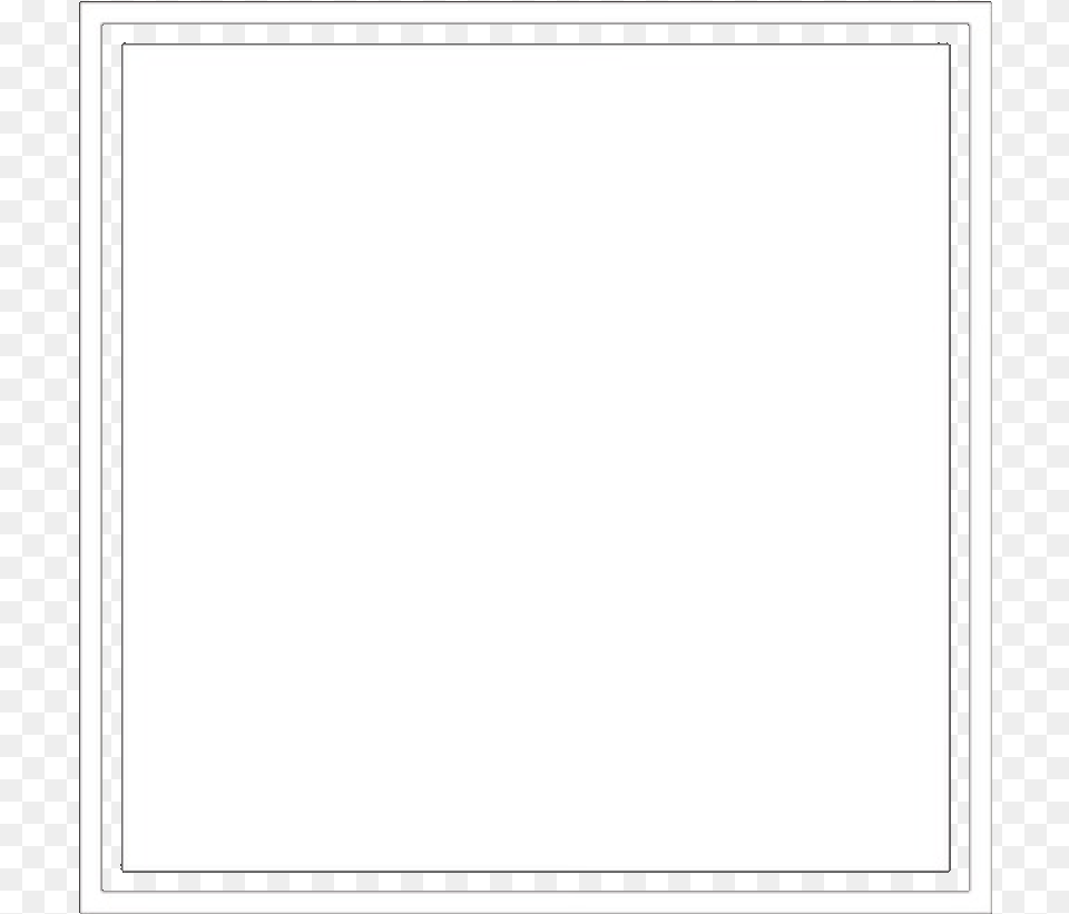 White Square Picsart Peak Brightness Test, White Board Free Transparent Png