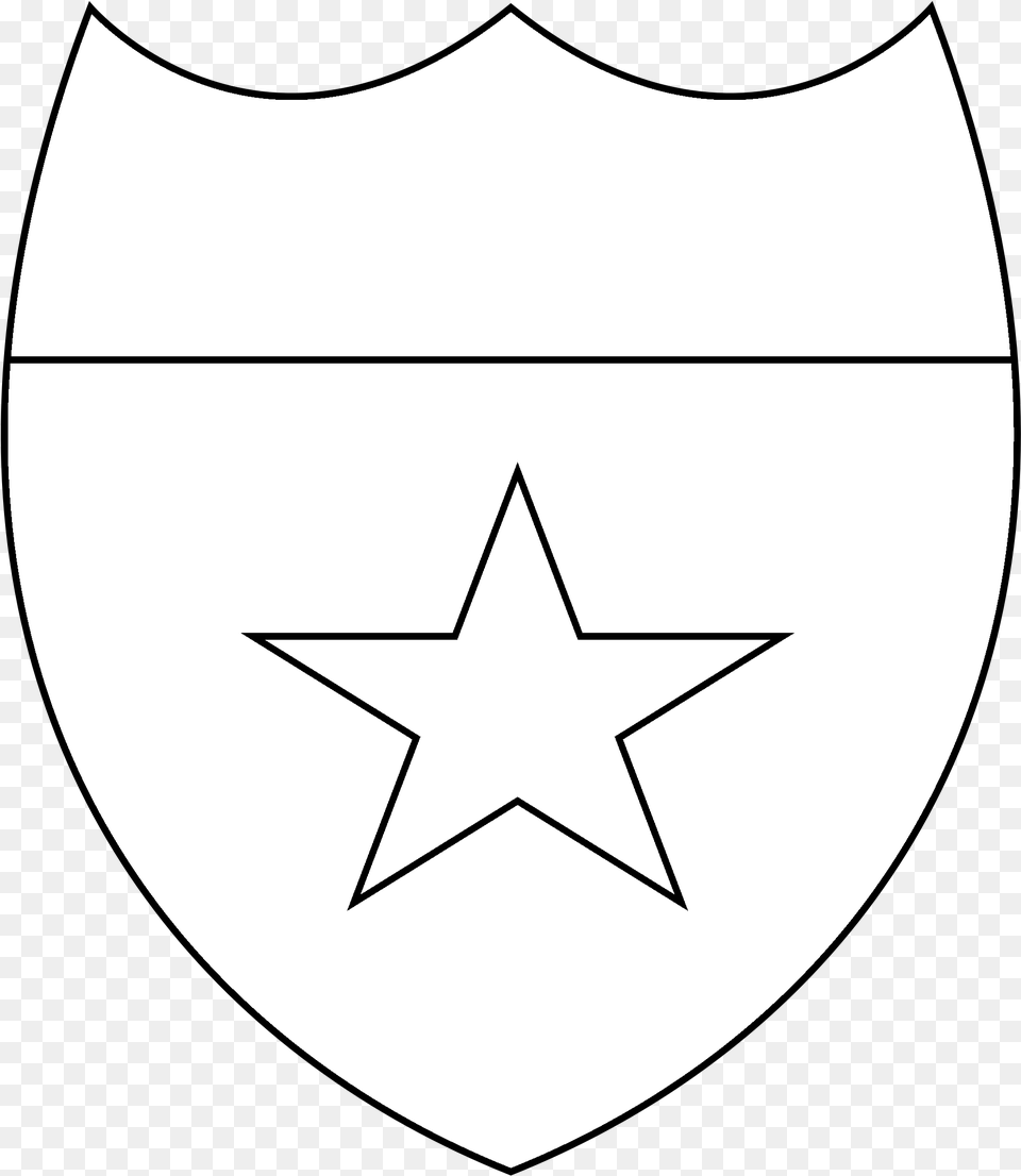 White Star Adinkerke Logo Black And White Circle, Armor, Symbol Png Image