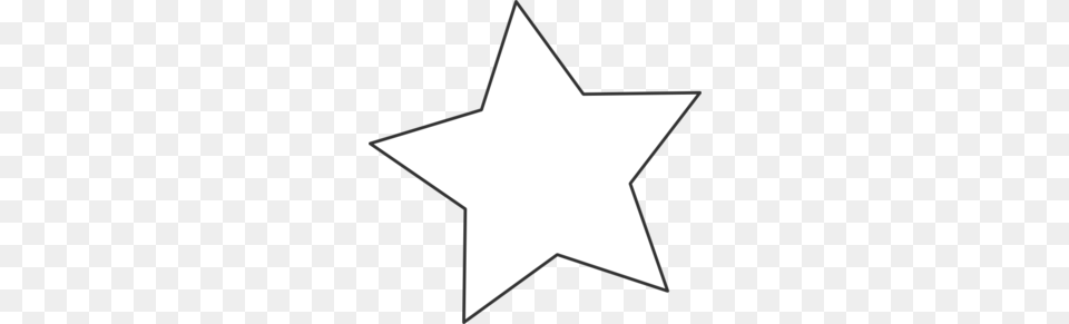 White Star Black Clip Art, Star Symbol, Symbol Free Png Download