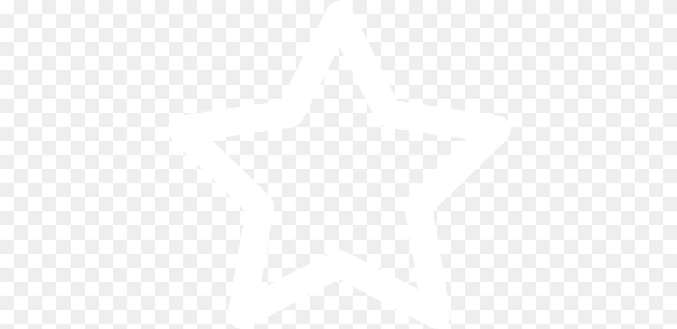 White Star Icon 4 Image White Star Outline, Star Symbol, Symbol Free Png Download
