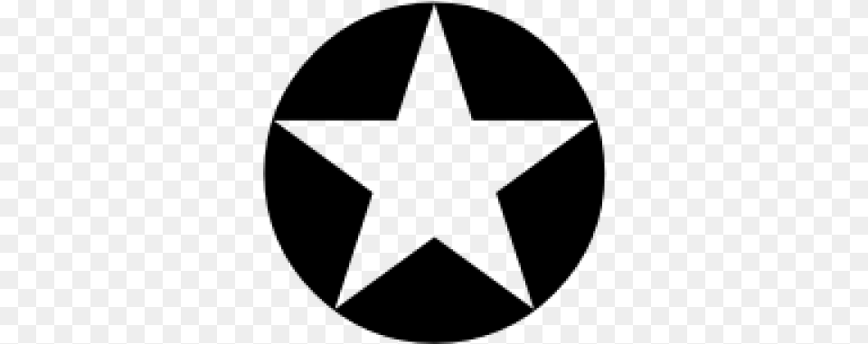 White Star Image, Gray Free Transparent Png