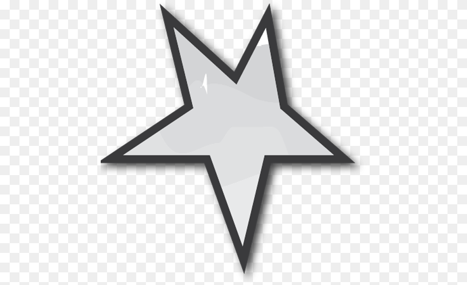 White Star Jet Aircraft, Star Symbol, Symbol, Blackboard Free Transparent Png