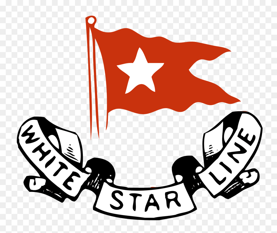 White Star Line White Star Line Titanic, Symbol, Logo, Emblem, Star Symbol Png