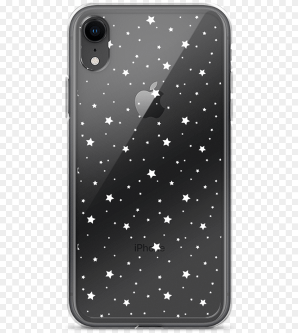 White Star Pattern Transparent Iphone Case Mobile Phone Case, Electronics, Mobile Phone Png