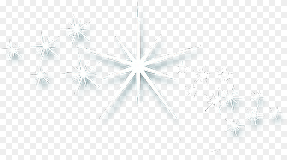 White Star Sparkle Glitter Shine Spark Decor Symmetry, Nature, Outdoors, Snow, Snowflake Free Transparent Png