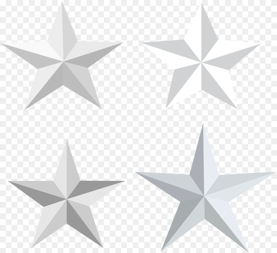 White Star Vector Set Done In Walk Of Fame Leonard Nimoy, Star Symbol, Symbol Free Png