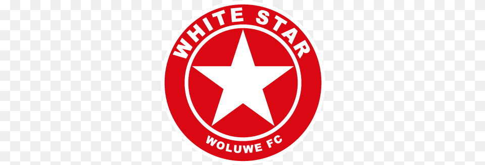 White Star Woluwe Fc Vector Logo White Star Woluwe, Symbol, Star Symbol, First Aid Free Png