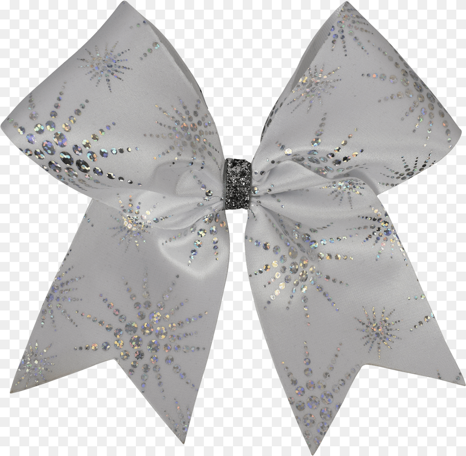 White Starburst I Love Cheer Hair Bow Swallowtail Butterfly, Accessories, Formal Wear, Tie Free Transparent Png
