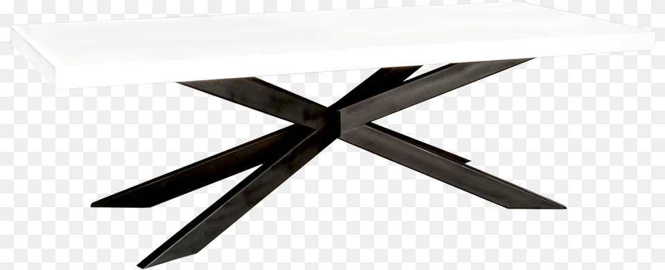 White Starburst Table With Black Legs 8 Solid, Coffee Table, Dining Table, Furniture, Desk Free Transparent Png