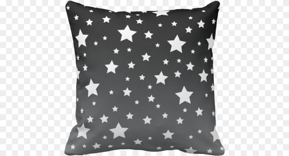 White Stars Ombre Throw Pillow Blue, Cushion, Flag, Home Decor Free Transparent Png