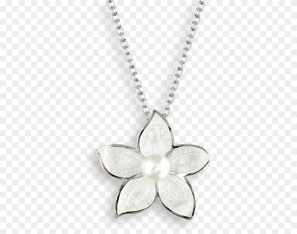 White Sterling Silver Stephanotis Pearl Necklace Enamel Dragonfly Necklace, Accessories, Jewelry, Pendant Free Transparent Png