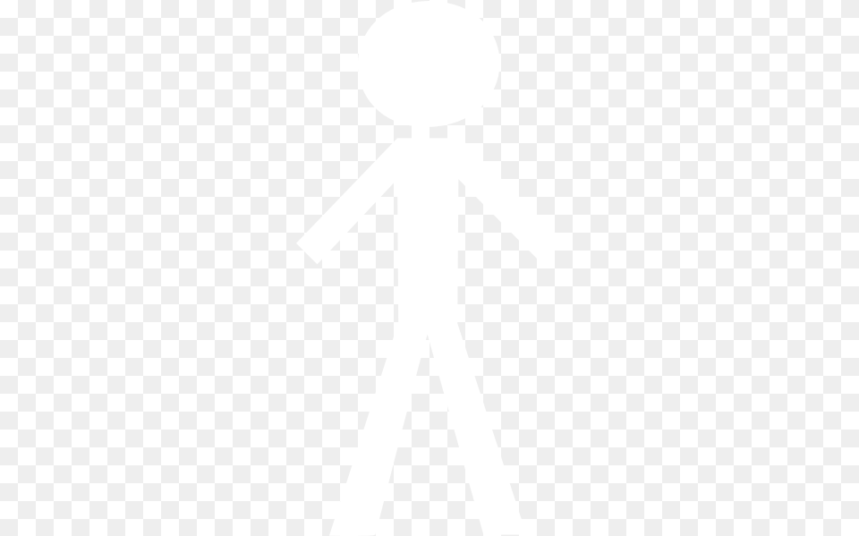 White Stick Figure Transparent Clipart White Stick People, Cross, Symbol, Astronomy, Moon Free Png Download