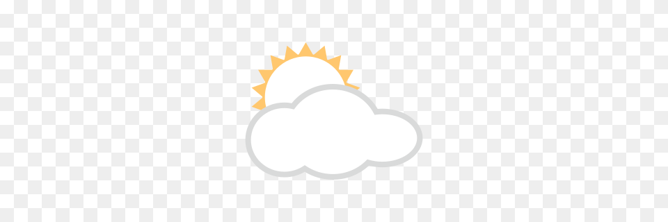White Sun Behind Cloud Emojidex, Light, Lighting, Nature, Outdoors Free Png Download