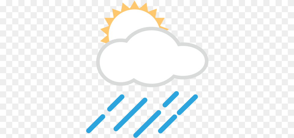 White Sun Behind Cloud With Rain Emoji Clip Art, Light, Water Sports, Water, Swimming Png