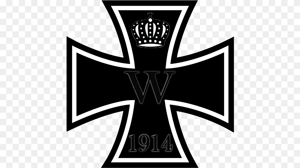 White Supremacist Tattoo Cross, Emblem, Symbol Png