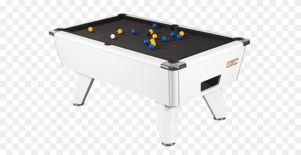 White Supreme Pool Table Supreme Pool Table, Billiard Room, Furniture, Indoors, Pool Table Png Image