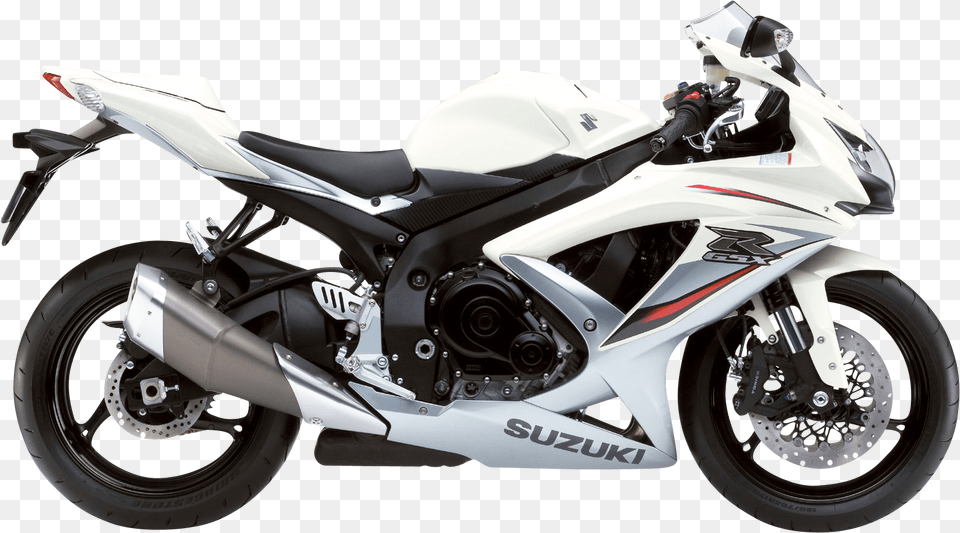 White Suzuki Gsx R750a Motorcycle Bike Image 2016 Suzuki Gsxr 750 White, Machine, Spoke, Wheel, Transportation Free Transparent Png