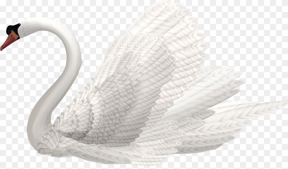 White Swan Clipart Image Swan, Animal, Bird Free Transparent Png