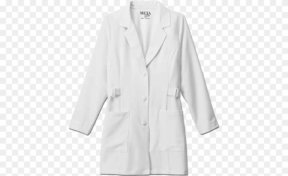 White Swan Ladies 32quot Buckle Tri Blend Stretch Labcoat Clothing, Coat, Lab Coat Free Png