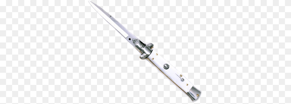 White Switchblade Vers Two Switchblade Knife, Blade, Dagger, Weapon, Sword Free Png