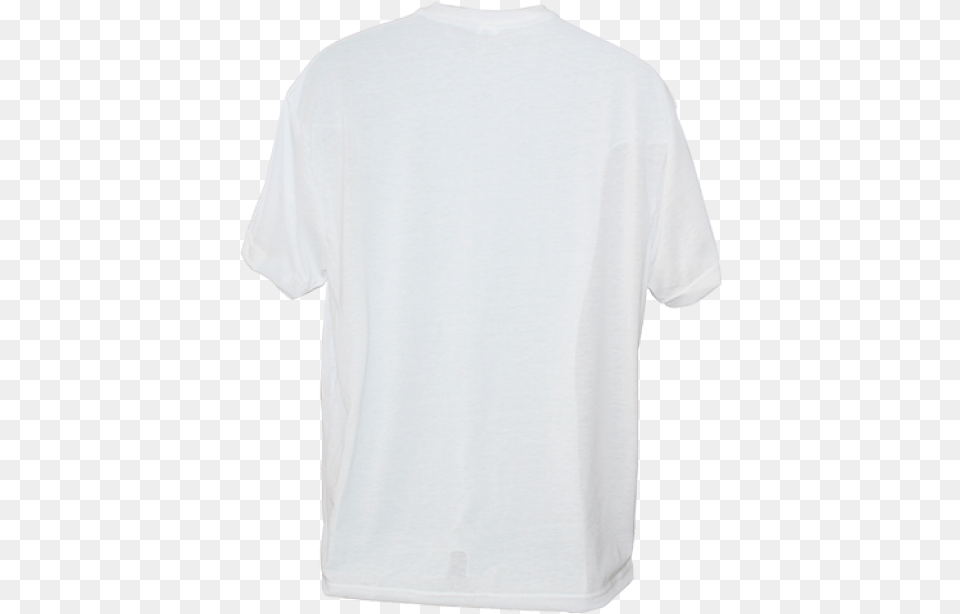 White T Shirt Backside, Clothing, T-shirt, Long Sleeve, Sleeve Free Png