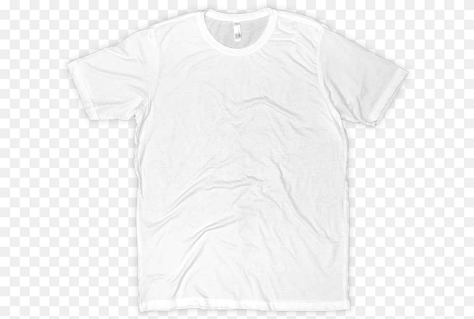White T Shirt Front And Back White Mens T Shirt, Clothing, T-shirt Free Transparent Png