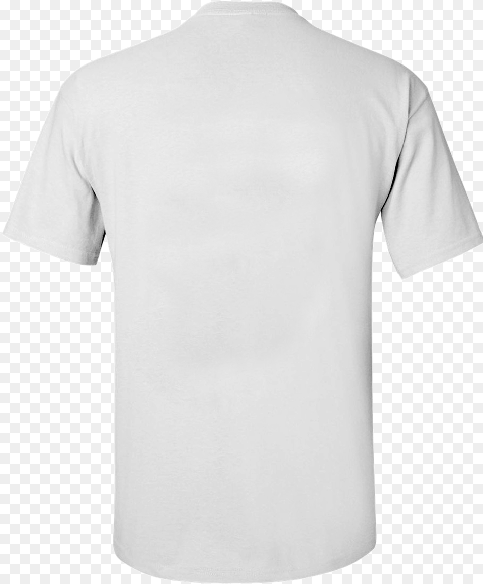 White T Shirt Front And Back White T Shirt Back, Clothing, T-shirt Free Png Download