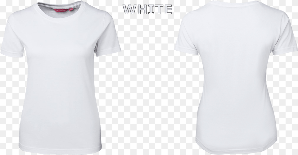 White T Shirt Ladies, Clothing, T-shirt Free Transparent Png