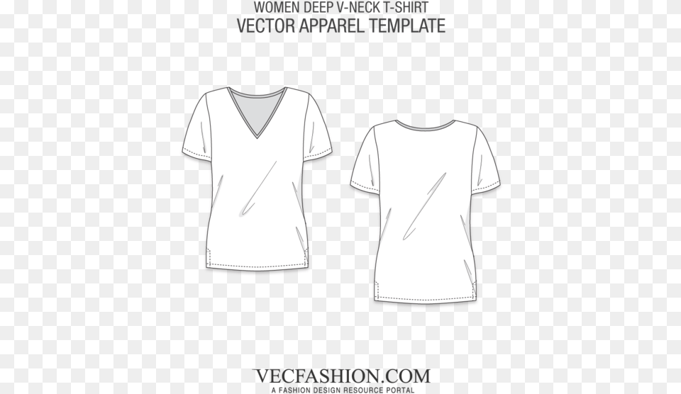 White T Shirt Template Owasp, Blouse, Clothing, T-shirt Png Image