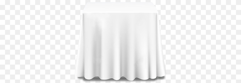 White Table Cloth Transparent Solid, Tablecloth, Mailbox Free Png Download