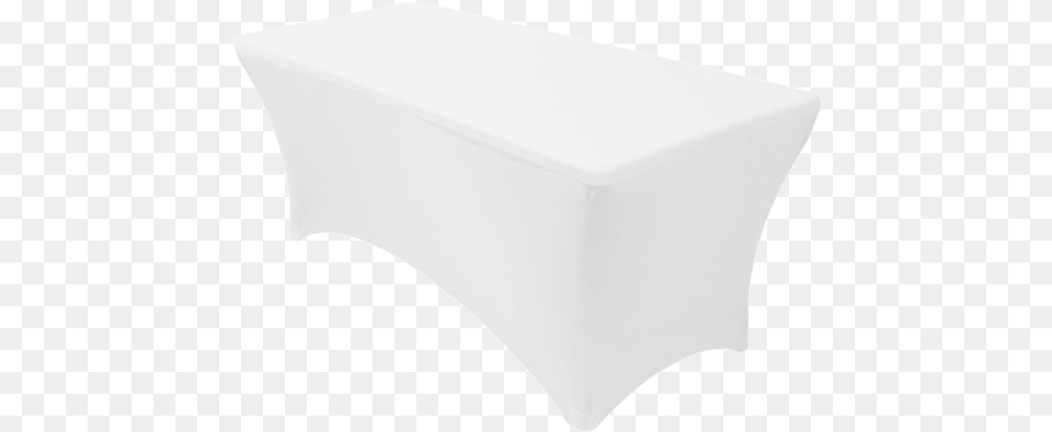 White Tablecloth On Rectangle Table, Furniture, Cushion, Home Decor Png