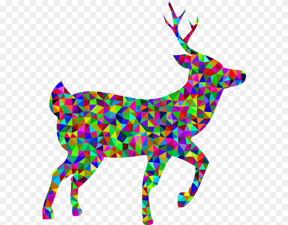 White Tailed Deer Moose Rudolph Reindeer, Animal, Mammal, Wildlife, Art Free Png