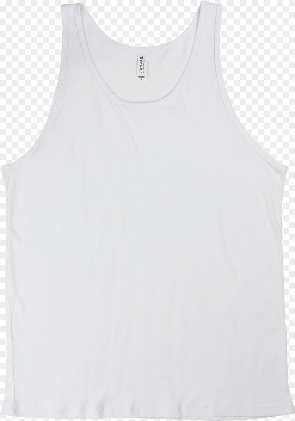 White Tank Top Active Tank, Clothing, Tank Top, Undershirt, Vest Free Png Download