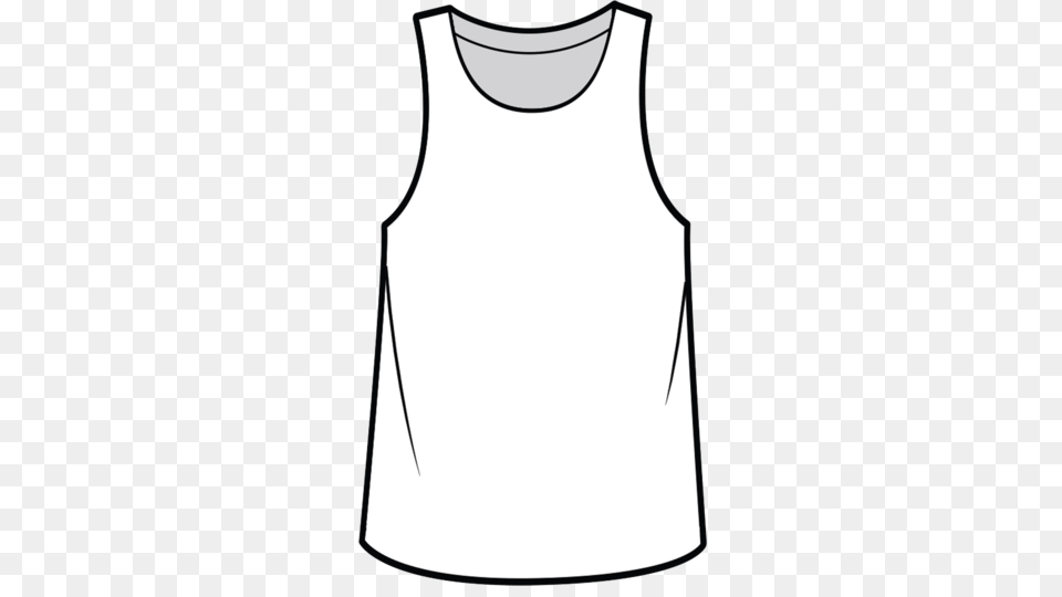 White Tank Top Clip Art, Clothing, Tank Top, Undershirt, Accessories Free Png Download