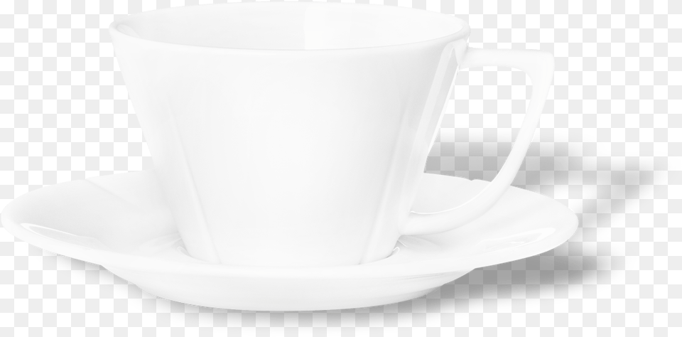 White Tea Cup, Saucer, Beverage, Coffee, Coffee Cup Free Png Download