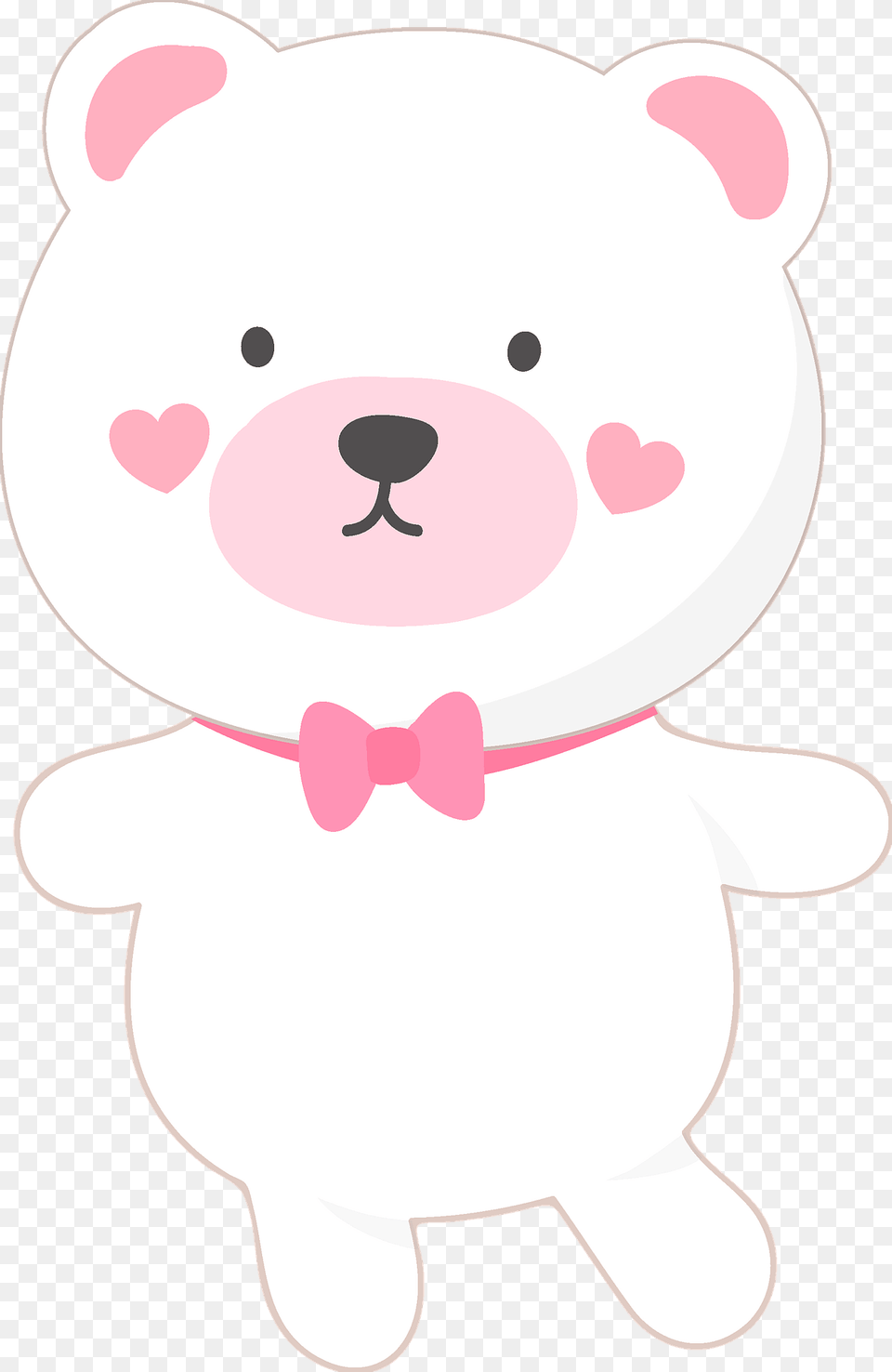 White Teddy Bear Clipart, Diaper, Toy Free Png Download