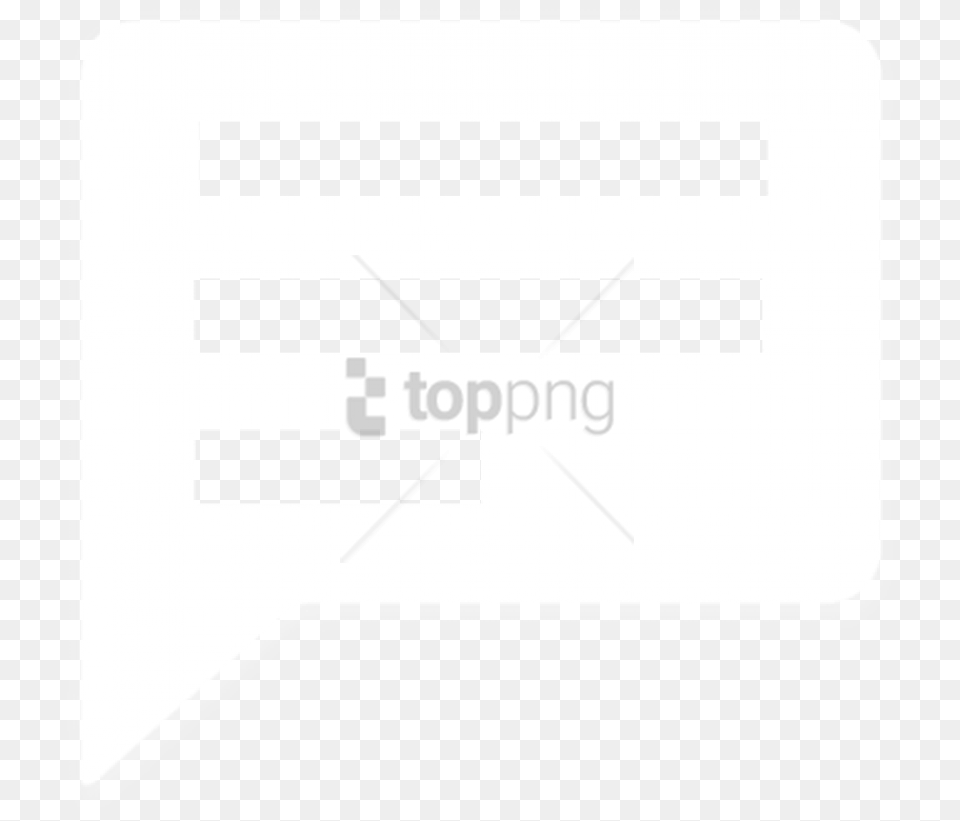White Text Message Image With Black And White Free Transparent Png