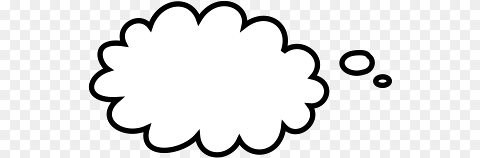 White Thought Bubble Svg Vector Clip Comic Clouds, Daisy, Flower, Plant, Astronomy Free Png