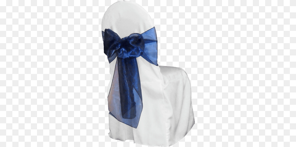 White Tiffany Bow Download White Linen Chair With Blue Bow, Accessories, Tie, Formal Wear, Female Png Image