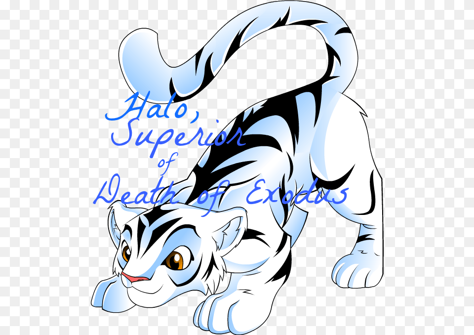 White Tiger Clipart Clip Art, Publication, Book, Comics, Baby Free Png Download
