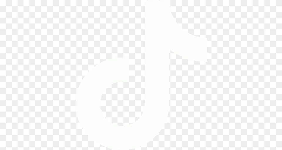 White Tiktok Icon Black And White Tiktok Logo, Number, Symbol, Text Free Transparent Png