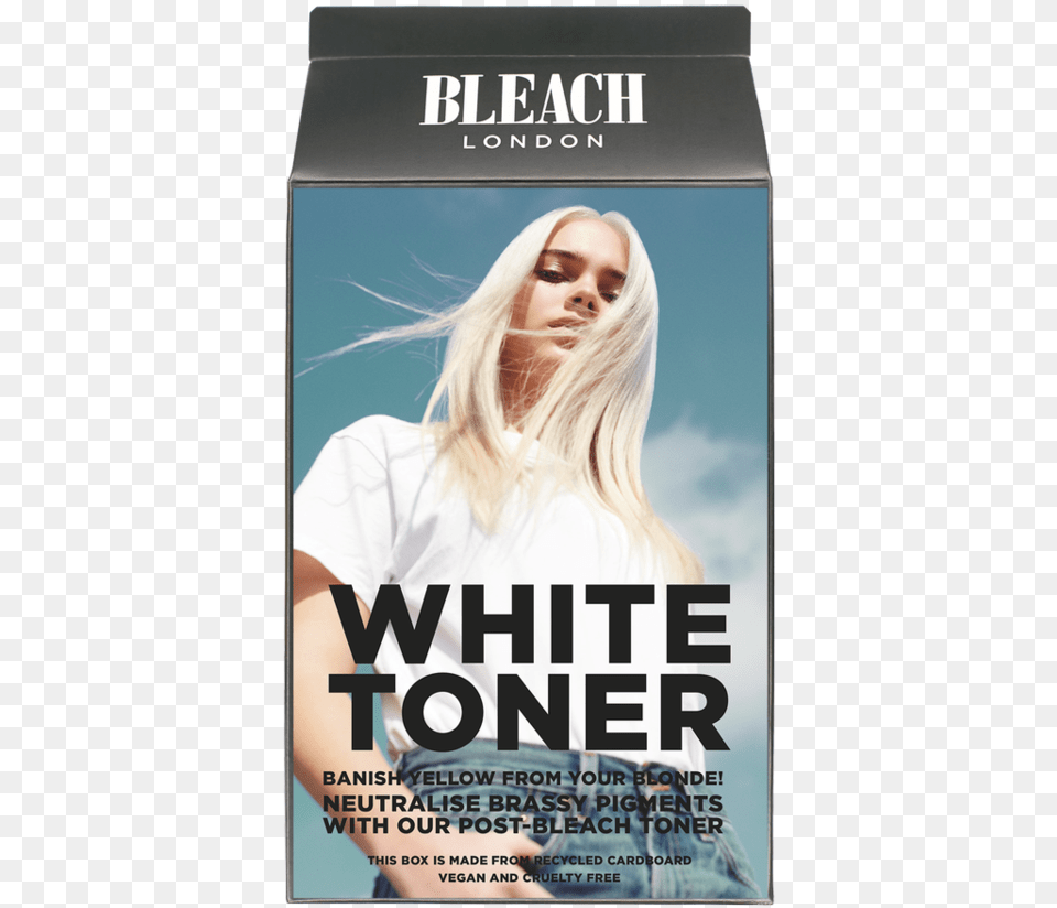 White Toner Kit Bleach London, Adult, Publication, Person, Woman Free Png