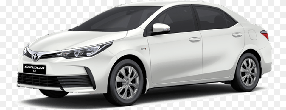 White Toyota Corolla 2018, Car, Sedan, Transportation, Vehicle Png
