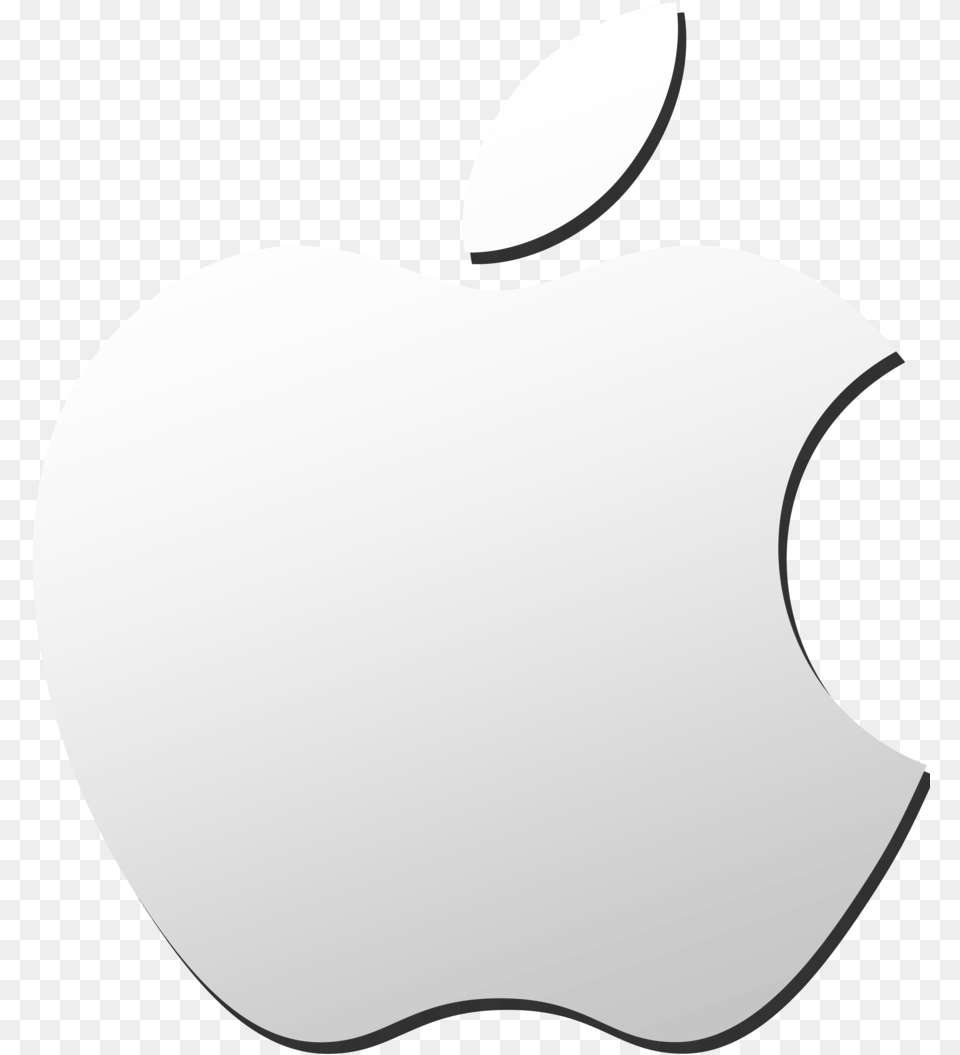 White Apple Logo Logodix Iphone Logo White, Plant, Produce, Fruit, Food Free Transparent Png