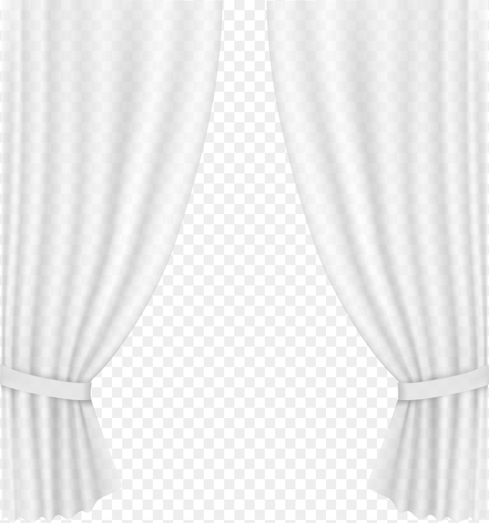 White Transparent Curtain Free Png