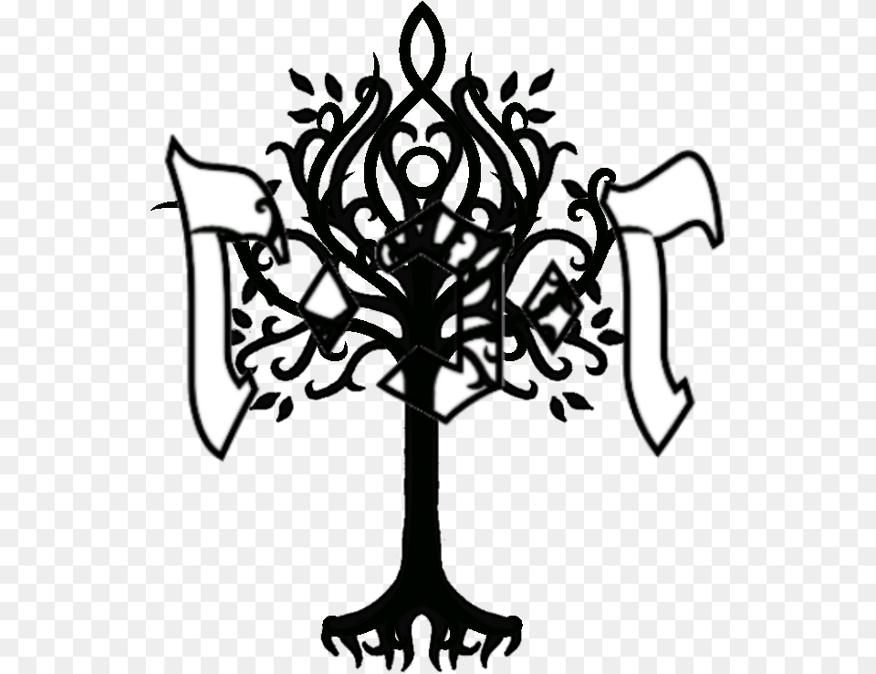 White Tree Awards Vihttps White Tree Of Gondor Designs, Symbol, Emblem, Smoke Pipe Free Png Download