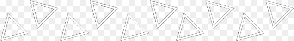 White Triangle Triangles Whitetriangle Underline Triangle Png Image
