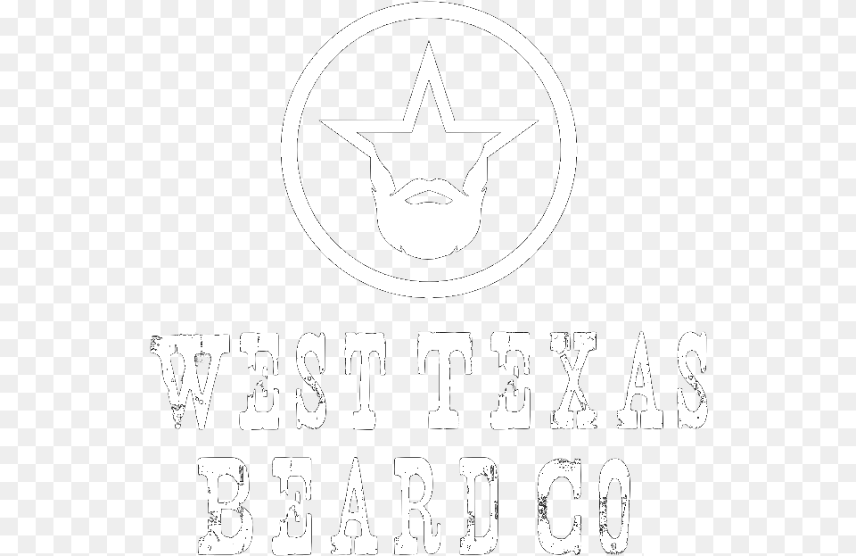 White Trywest Texas Beard Emblem, Symbol, Logo, Person Free Png Download