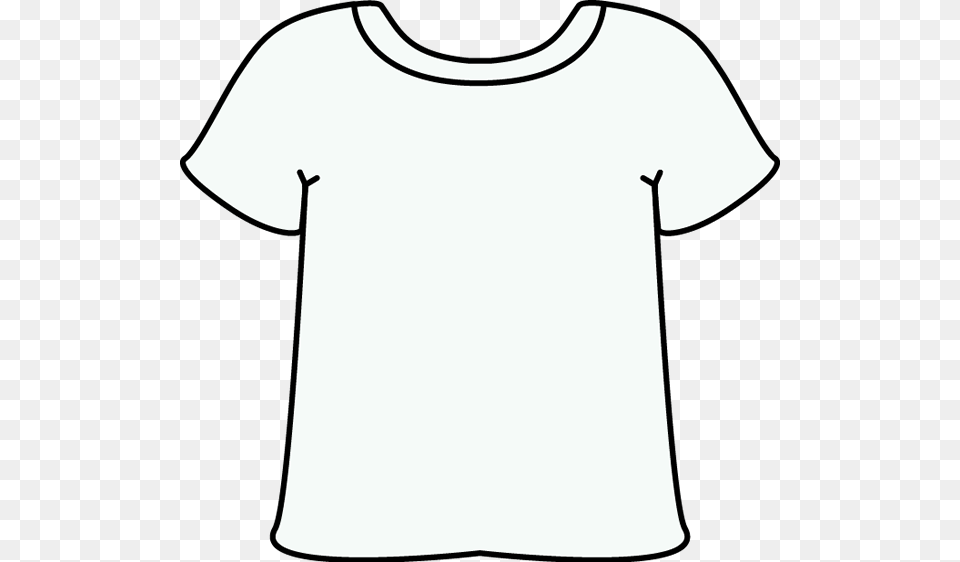 White Tshirt Clip Art, Clothing, T-shirt Free Transparent Png